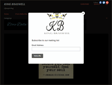 Tablet Screenshot of kingbraswell.com